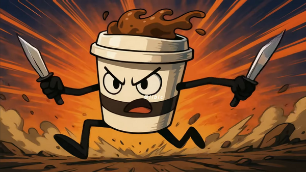 Cappuccino Assassino Italian Brainrot meme character (source: italianbrainrot.miraheze.org)