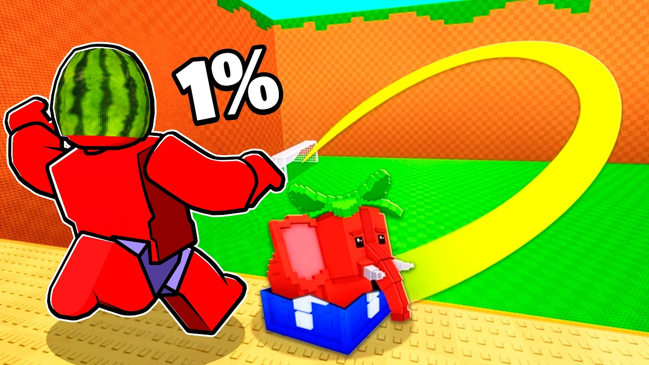 Thumbnail of YouTube video: Sunny Melon — Kick a Lucky Block coverage